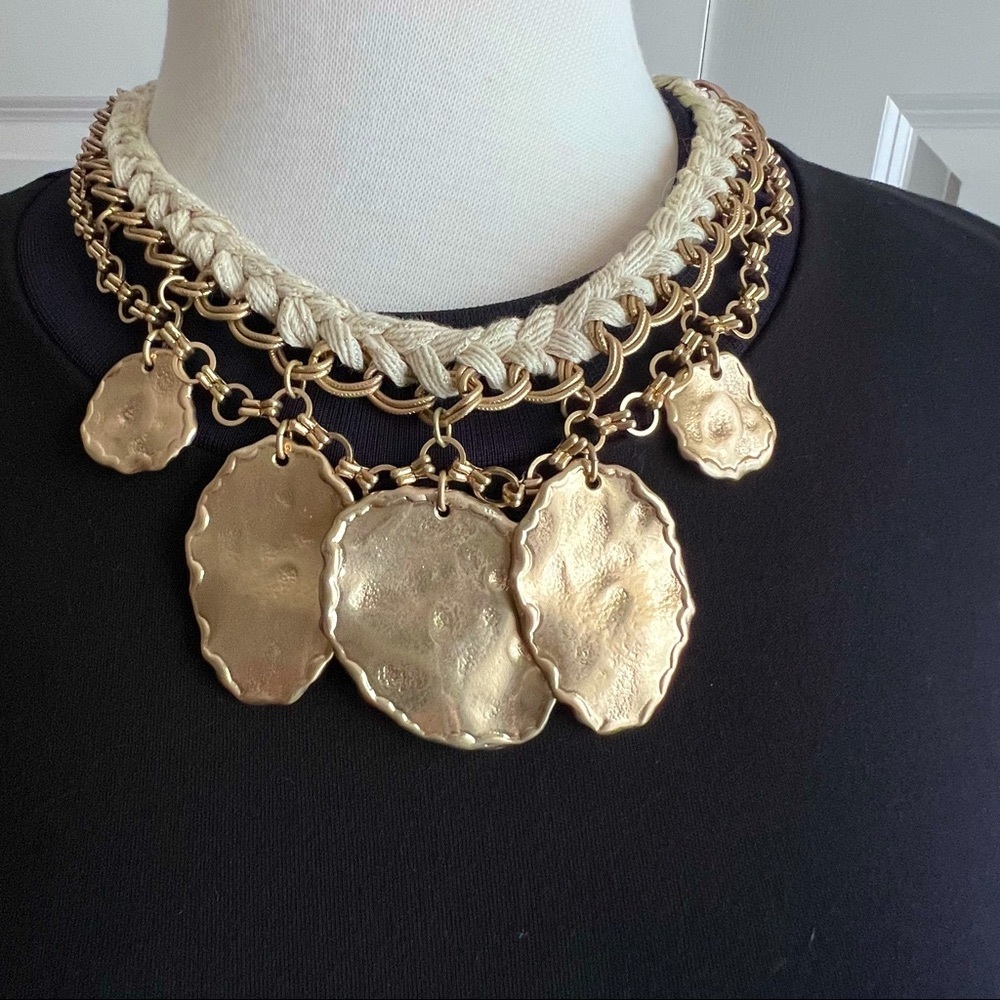 Gold + Rope Necklace